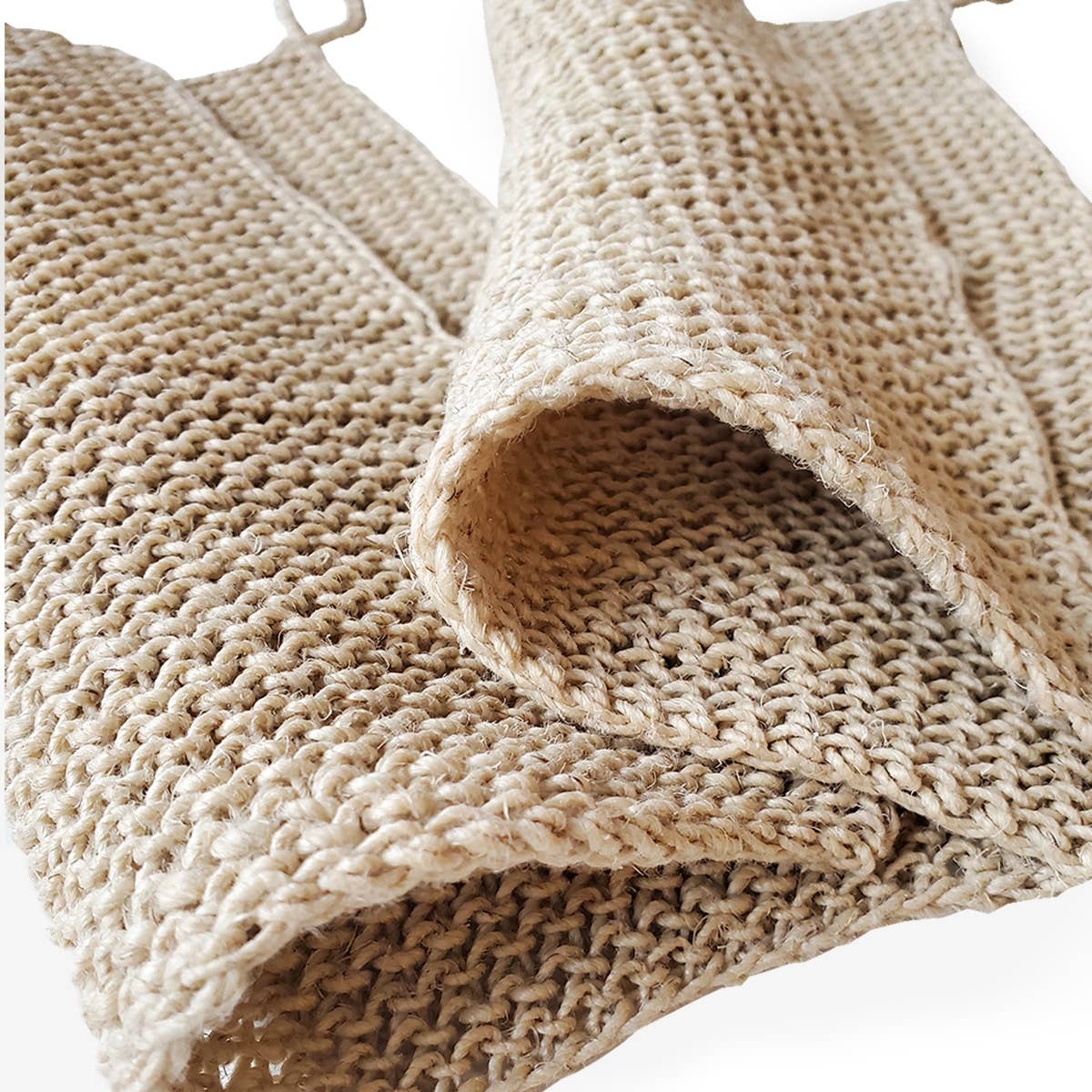 Korissa - Handwoven Natural Hemp Washcloth a love for nature - image 6