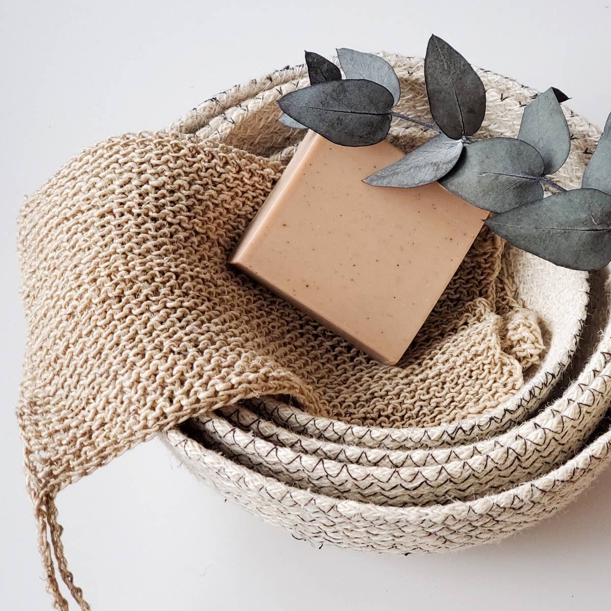 Korissa - Handwoven Natural Hemp Washcloth a love for nature - image 4