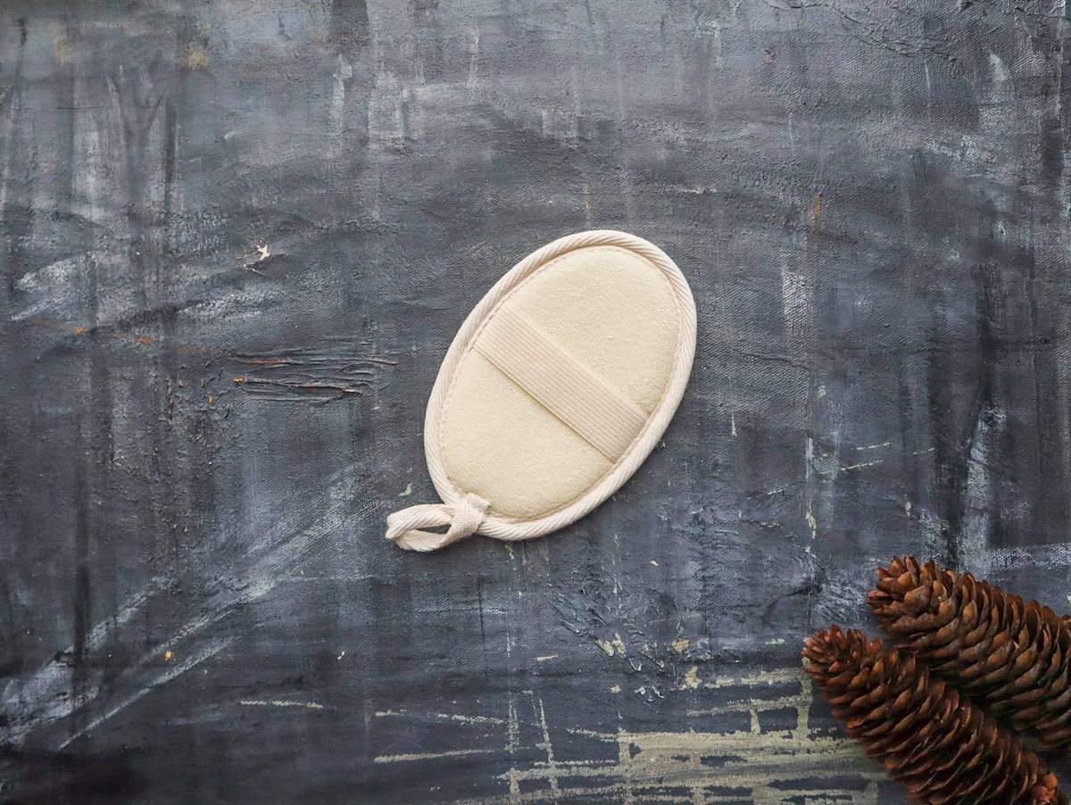 Plantish - Loofah Shower Pad plastic-free - image 2