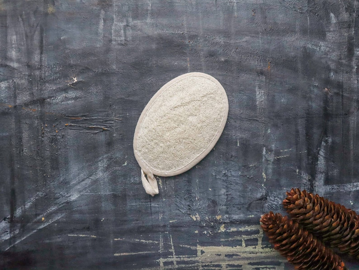 Plantish - Loofah Shower Pad plastic-free