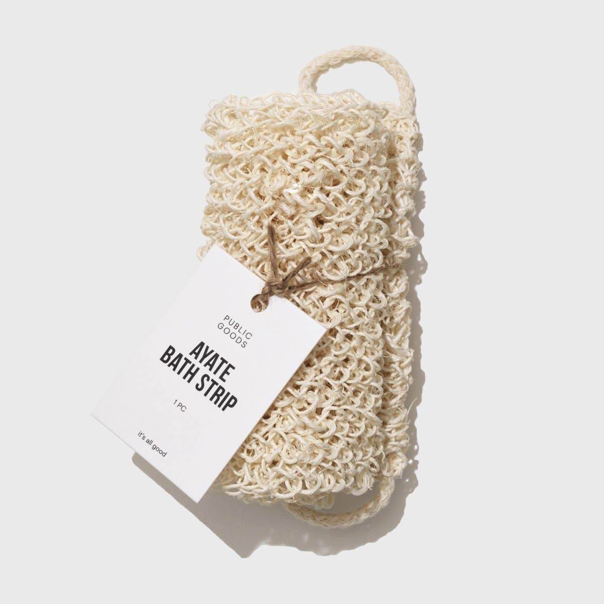 Public Goods - Ayate Bath Strip natural agave fiber