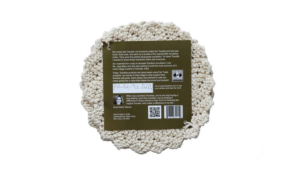 Toockies – Her Wash Cloths, Organic Cotton SC10014 Toockies - Her Wash Cloths, Organic Cotton compostable - image 3