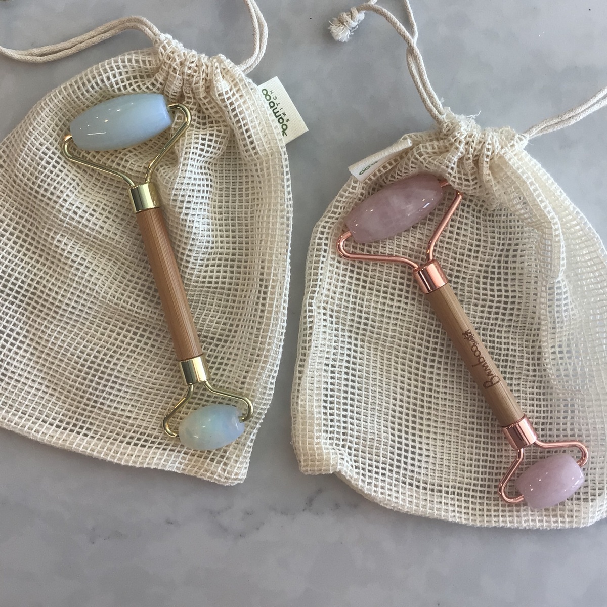 Bamboo Switch - Facial Rollers with Bamboo Handle - image 4