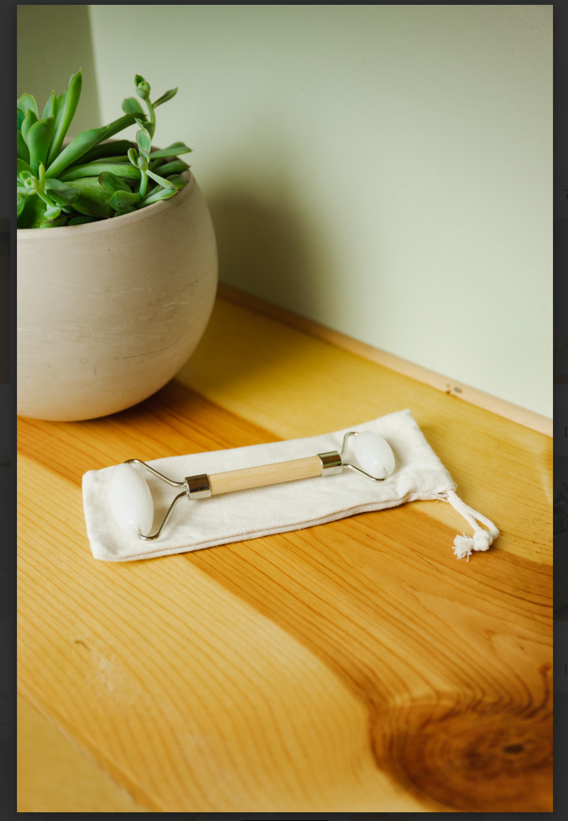 Bamboo Switch - Facial Rollers with Bamboo Handle - image 9