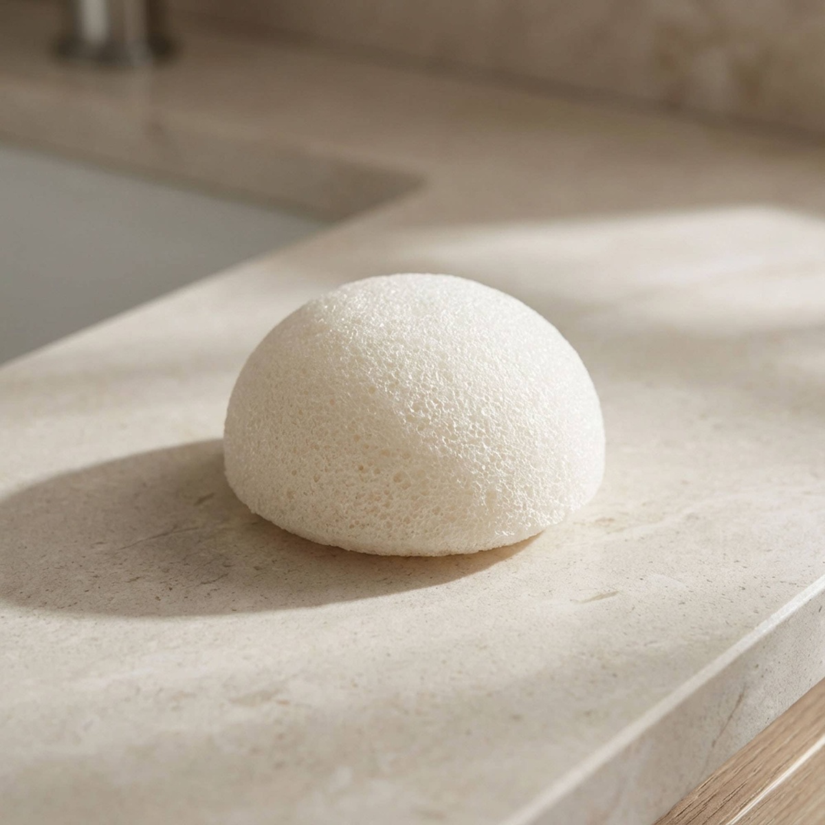 Bamboo Switch - Natural Konjac Facial Cleansing Sponge pure konjac vegetable fibers - image 2
