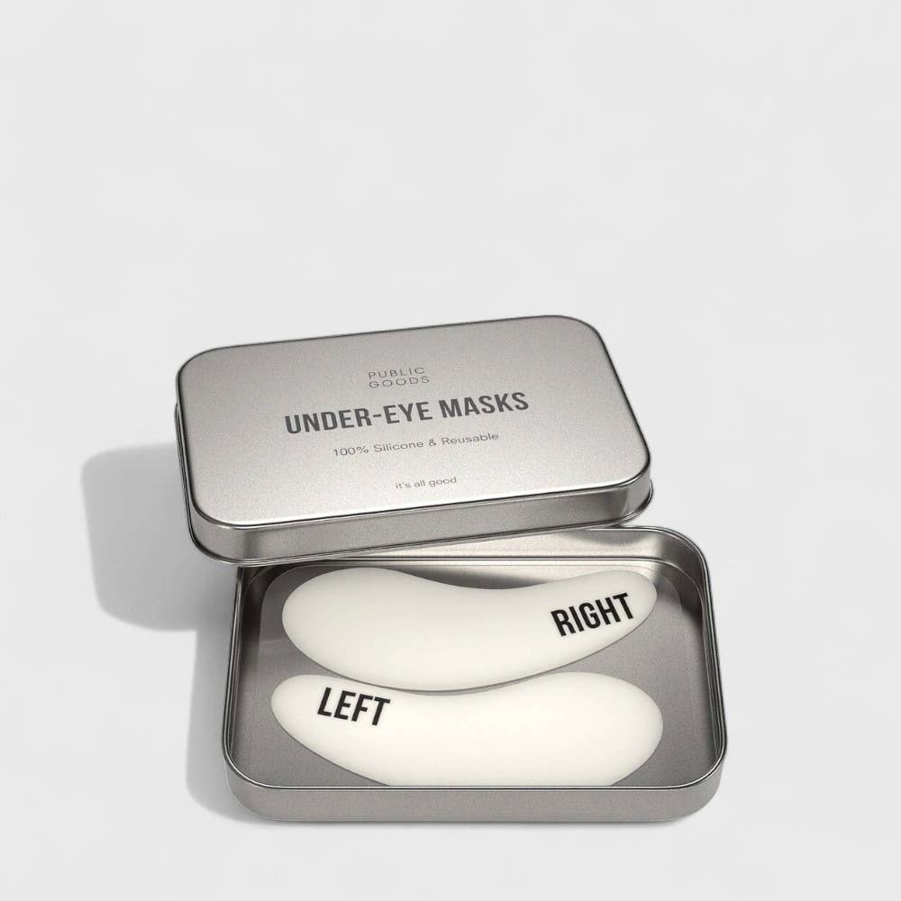 Public Goods - Reusable Under-Eye Masks silicone