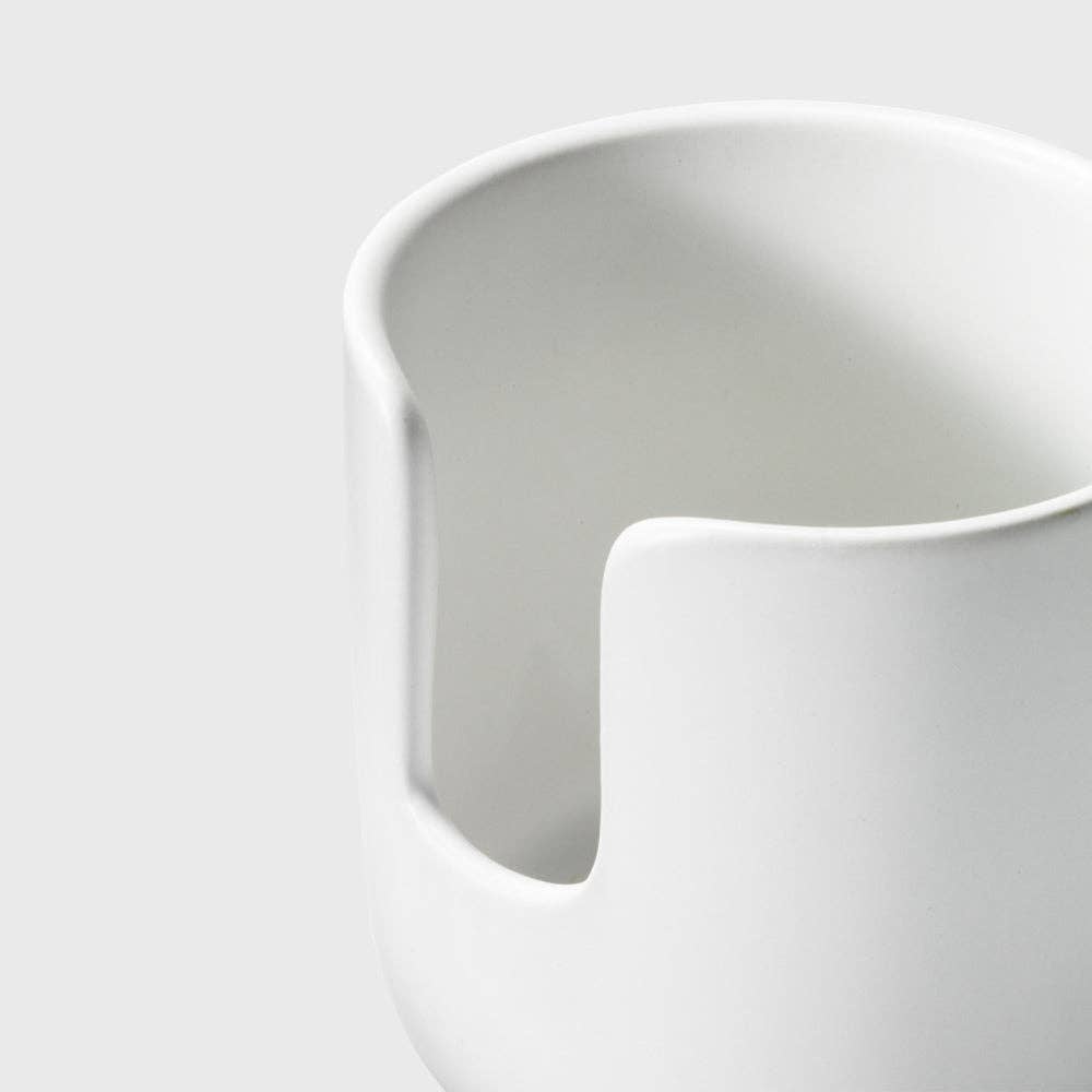 Public Goods – Stoneware Cleansing Round Holder 810049444891 Public Goods - Stoneware Cleansing Round Holder refillable - image 3