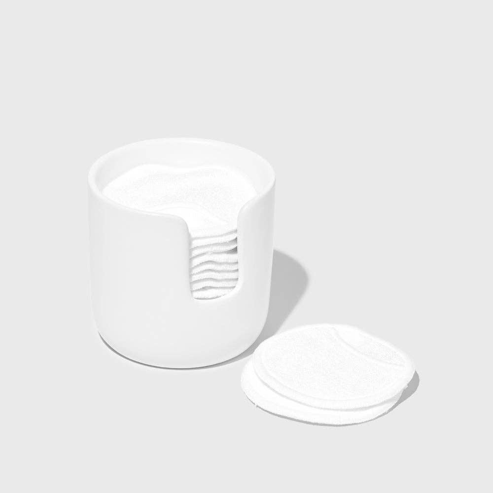 Public Goods – Stoneware Cleansing Round Holder 810049444891 Public Goods - Stoneware Cleansing Round Holder refillable - image 2