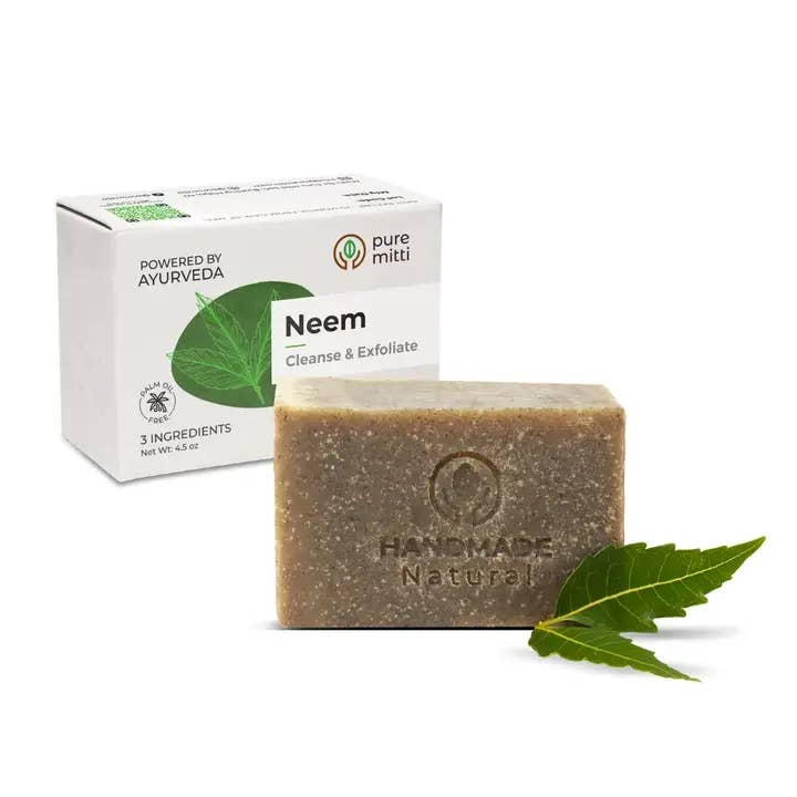 Pure Mitti – Ayurvedic Face and Body Bars Pure Mitti Eczema neem - Ayurvedic Face and Body Bars a simple