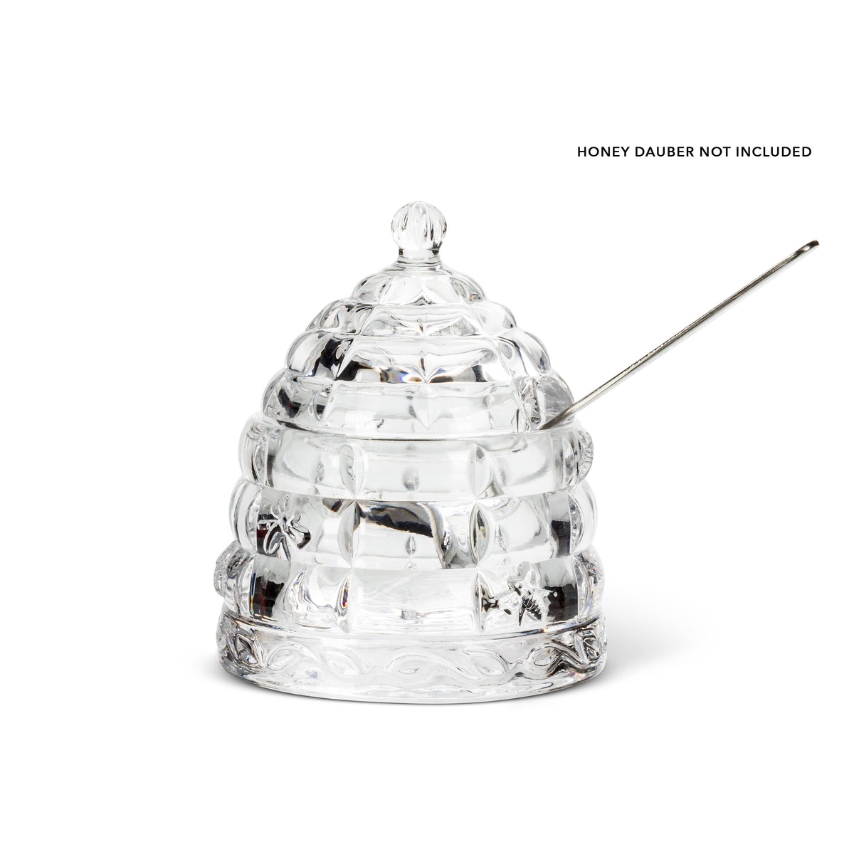Abbott - Glass Beehive Honey Pot
