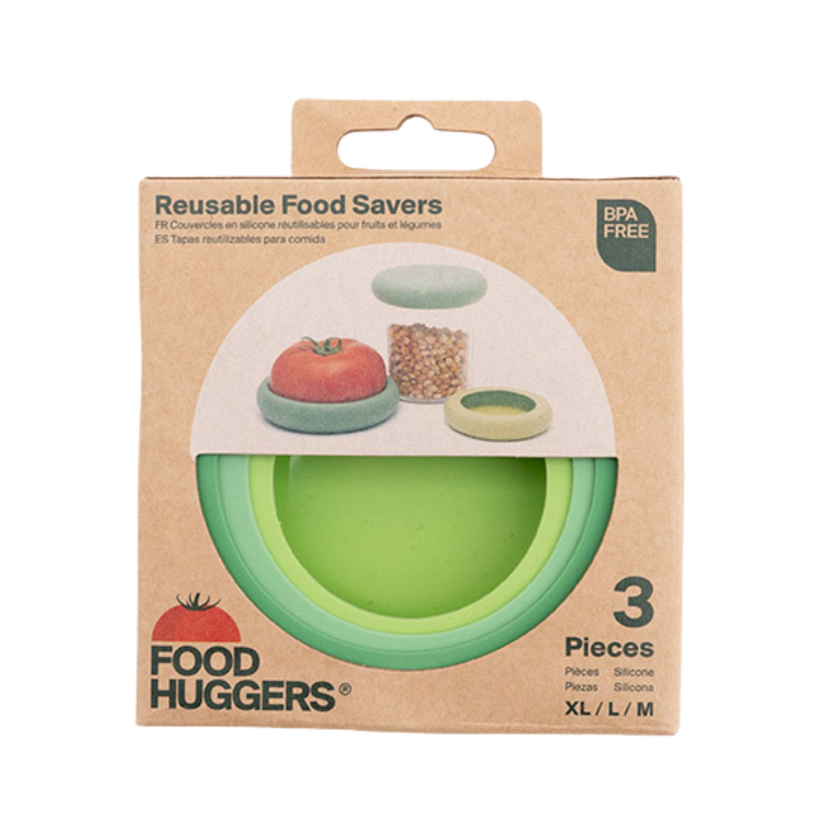 Food Huggers - Standard Silicone Food Savers - image 3