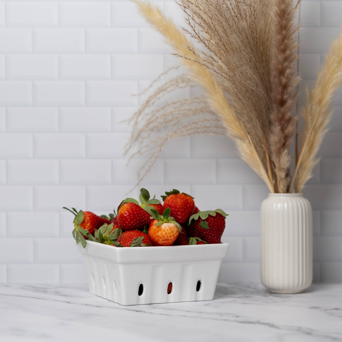 Fox Run Brands – Fox Run White Ceramic Berry Baskets 030734039991 Fox Run Brands - Fox Run White Ceramic Berry Baskets beautiful white glazed ceramic - image 5