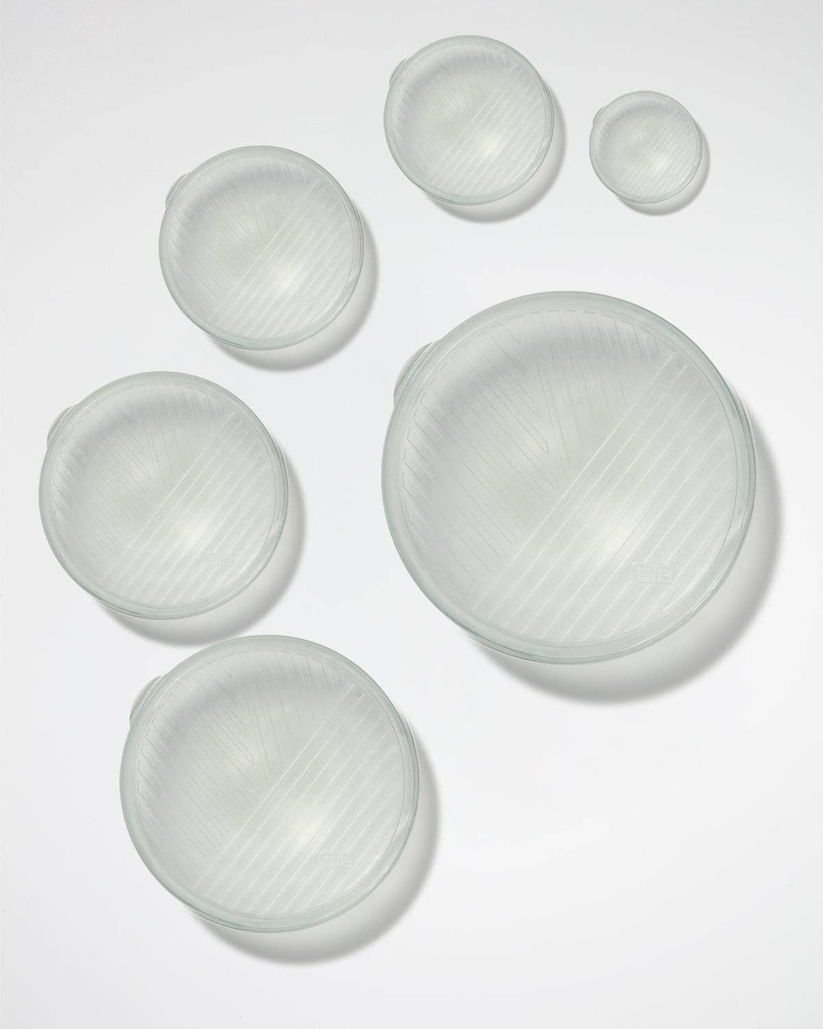 Gir - Round Silicone Stretch Lid - 6 Piece Set bpa-free - image 2