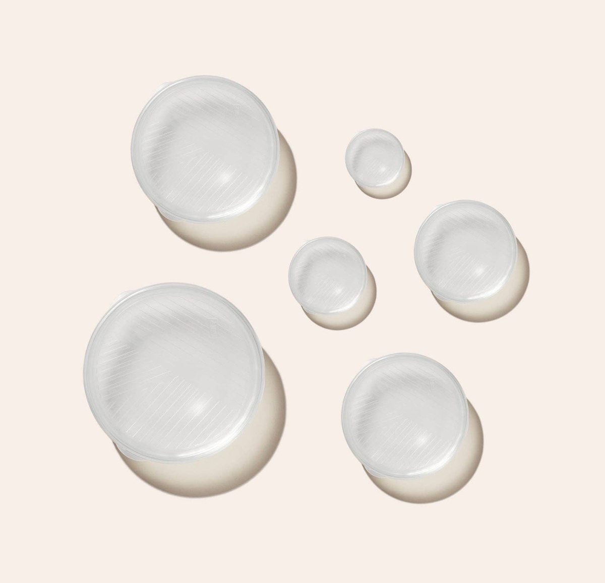 Gir - Round Silicone Stretch Lid - 6 Piece Set bpa-free - image 12