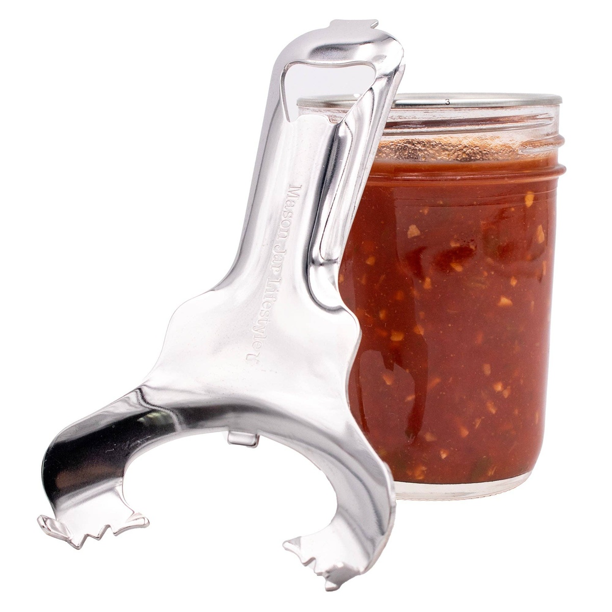 Mason Jar Lifestyle - Mason Jar Dent-Free Lid Opener - Stainless Steel thick