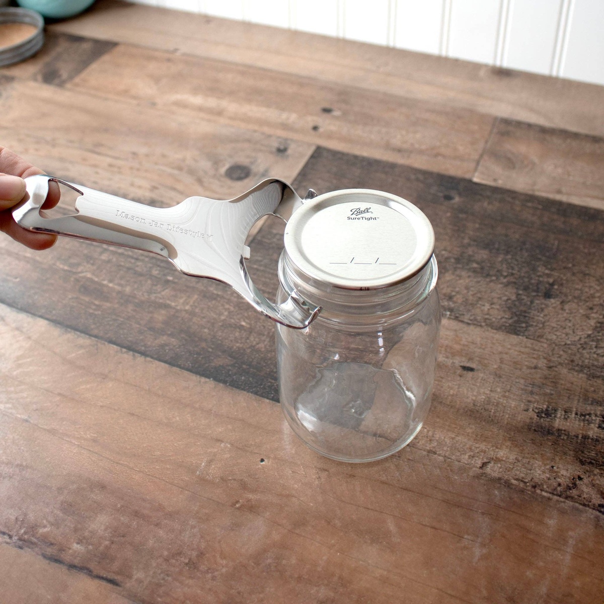 Mason Jar Lifestyle - Mason Jar Dent-Free Lid Opener - Stainless Steel thick - image 4