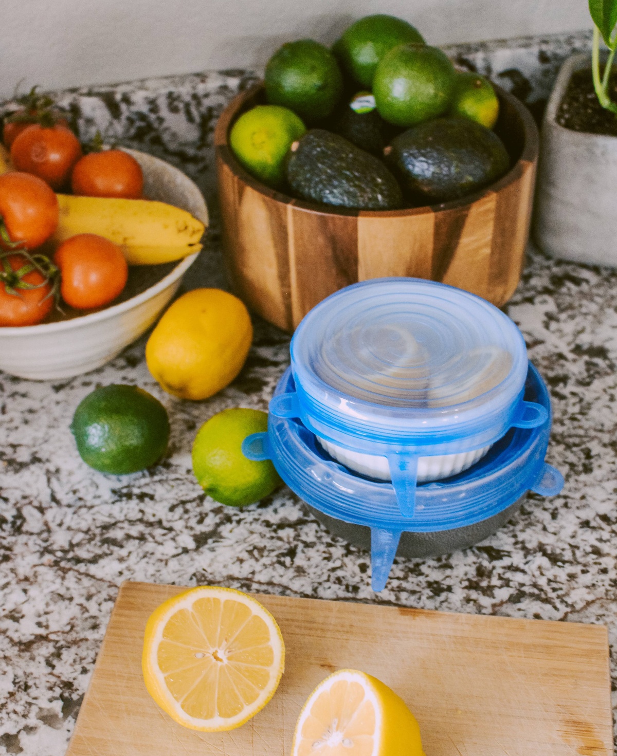 Me Mother Earth - Silicone Bowl Covers - 6 Pack bpa-free - image 5