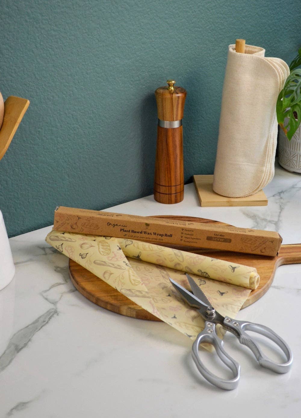 Me Mother Earth - Wax Food Wrap Roll - 5ft all-natural