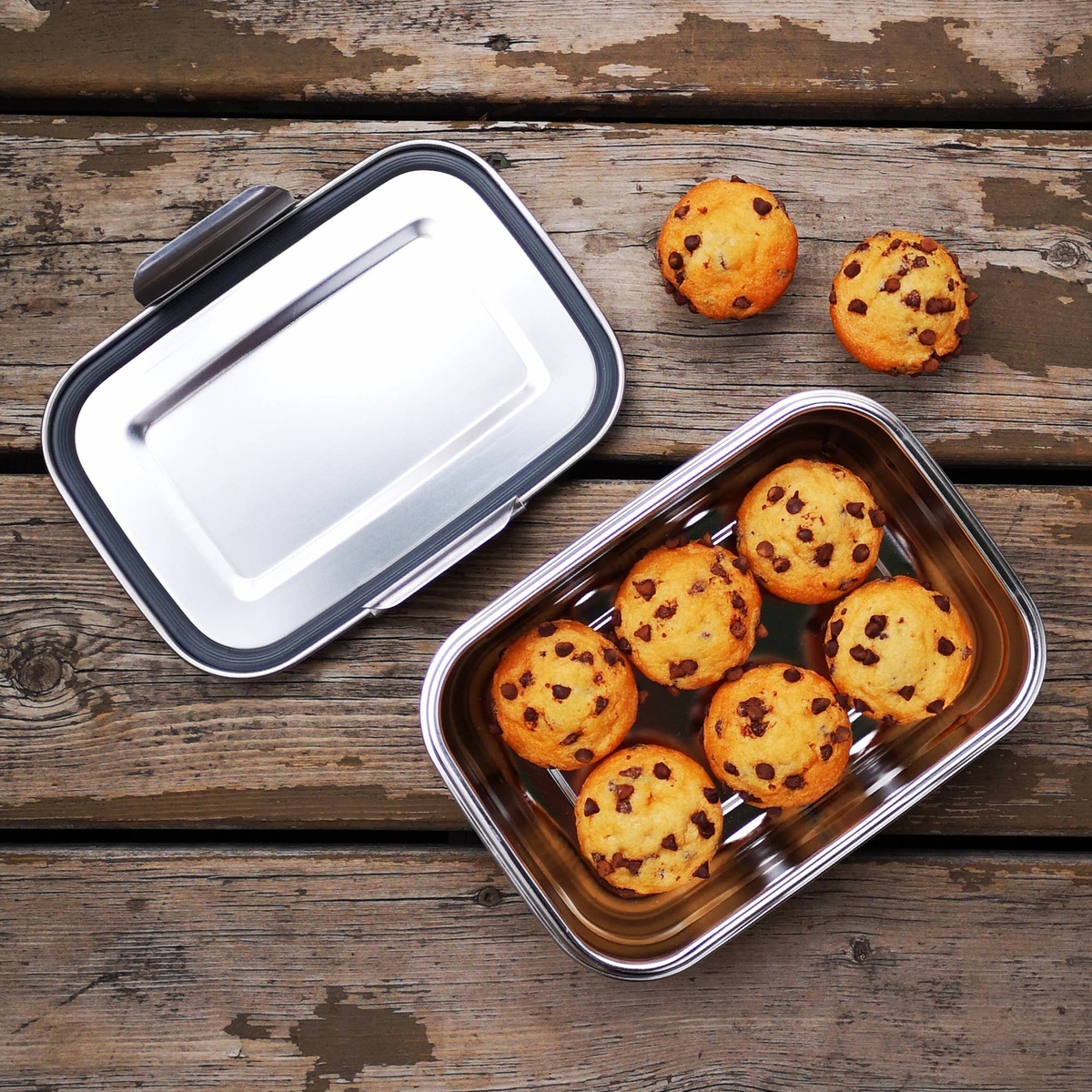 Minimal - Minimal Stainless Steel Lunch Bento Box 1560 ml food grade stainless steel - image 8