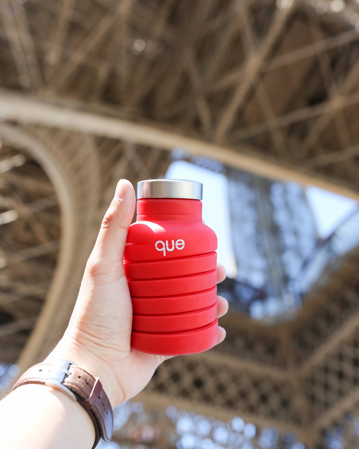 Que Bottle - Collapsible Silicone Bottle plastic-free - image 7