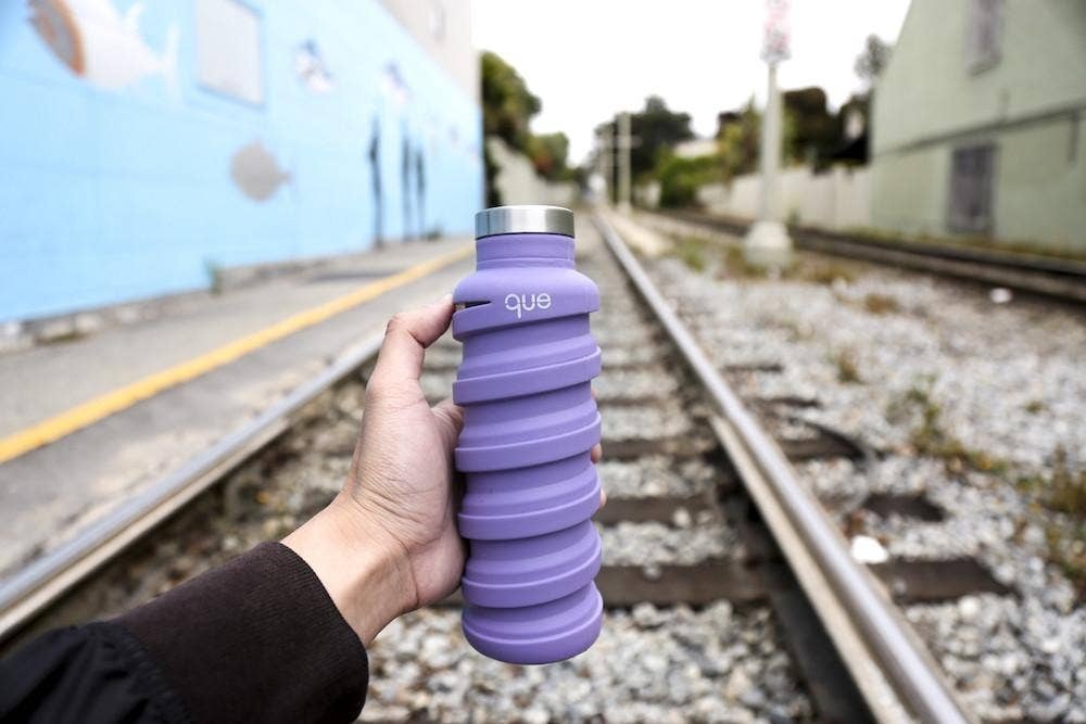 Que Bottle - Collapsible Silicone Bottle plastic-free - image 5