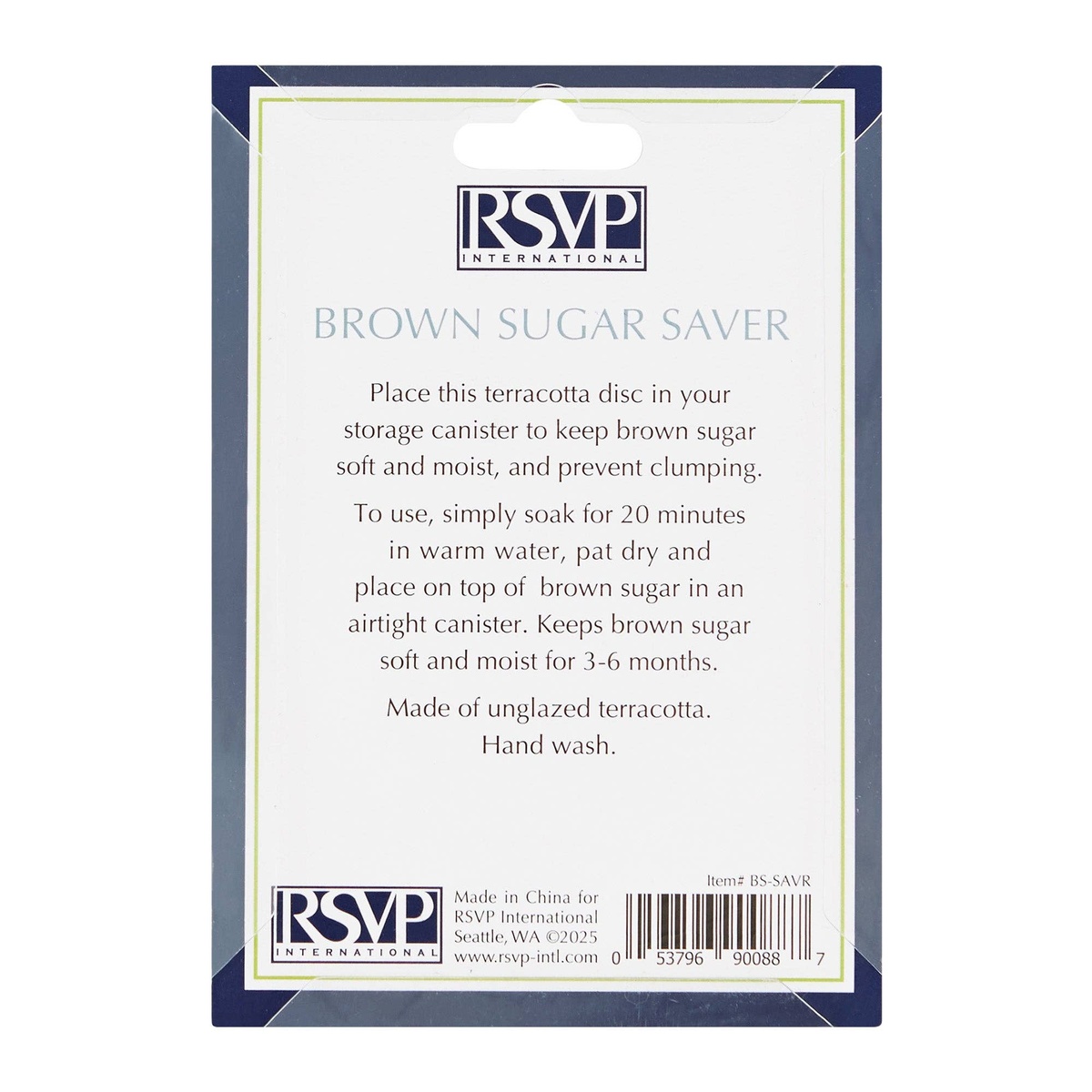 RSVP Int – Brown Sugar Saver BS-SAVR Rsvp Int - Brown Sugar Saver unglazed terracotta - image 4