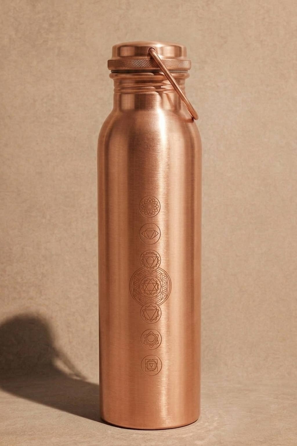 Shakti Warrior - Chakra Copper Water Bottle