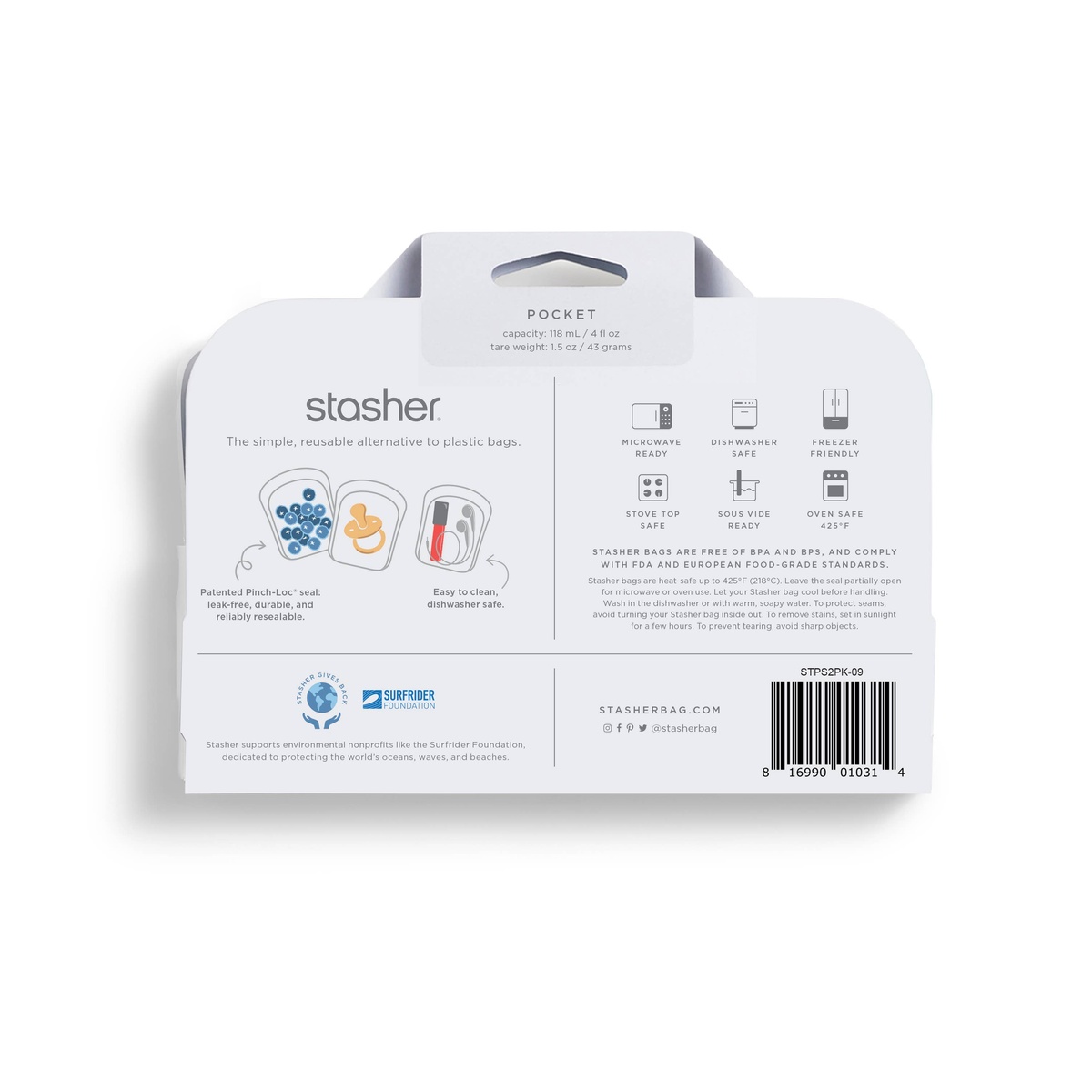 Stasher - Pocket Bag reusable - image 4