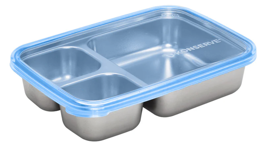 U Konserve – Divided Rectangle Stainless Steel Container (28oz) U Konserve - Divided Rectangle Stainless Steel Container (28oz) plastic-free - image 6