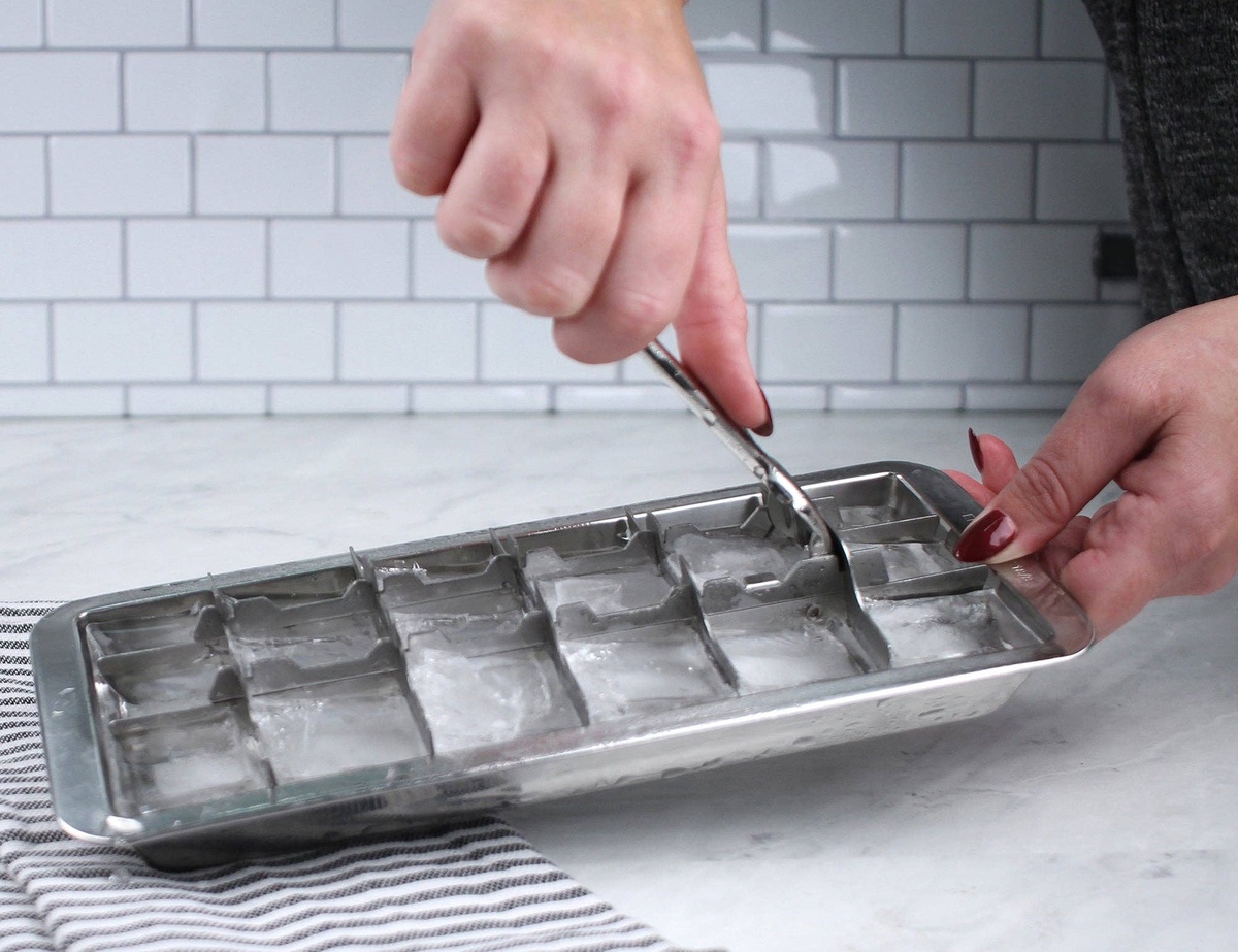 RSVP Int – Ice Cube Tray ICE-18 Rsvp Int Stainless Steel Ice Cube Tray durable stain - image 4