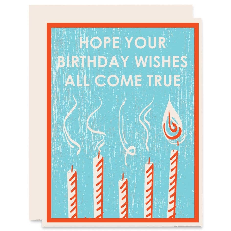 Heartell Press - Birthday Card post-consumer recycled paper
