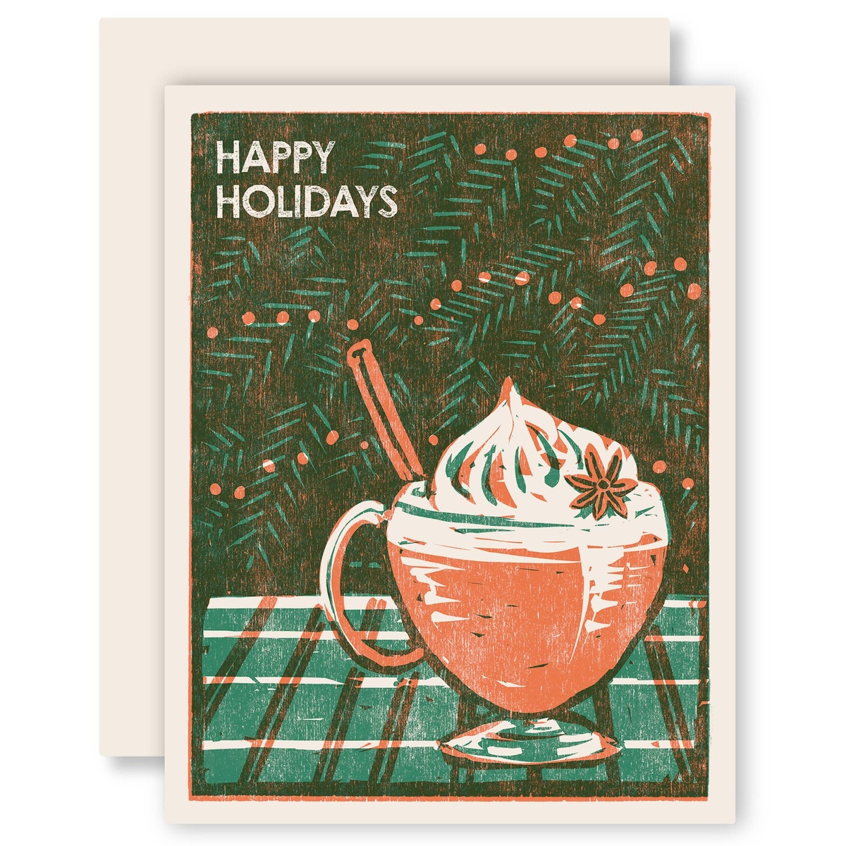 Heartell Press - Holiday/Winter post-consumer recycled paper