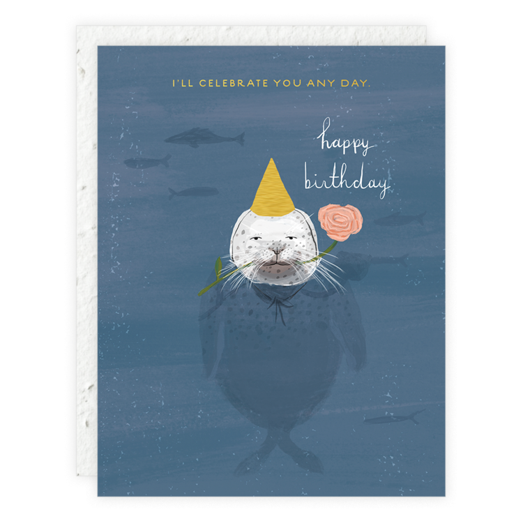 Seedlings Card - Birthday biodegradable - image 2
