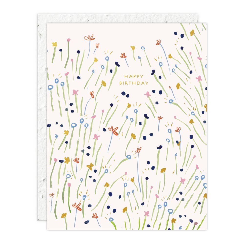 Seedlings Card - "Sprouts" - Mini Birthday Greeting Cards (2.5" x 3.5") biodegradable - image 12