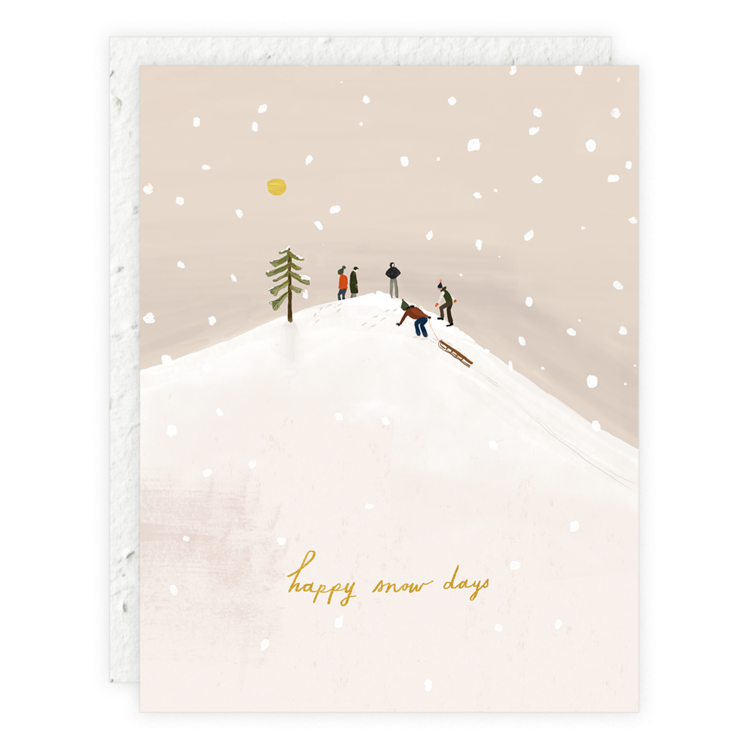 Seedlings Card - Winter/Holiday