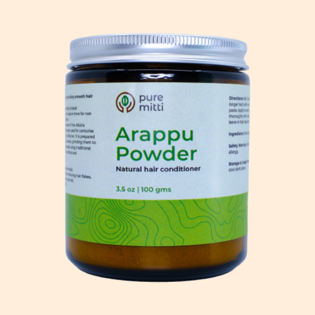 Pure Mitti - Arappu Ayurvedic Conditioning Hair Wash plastic-free