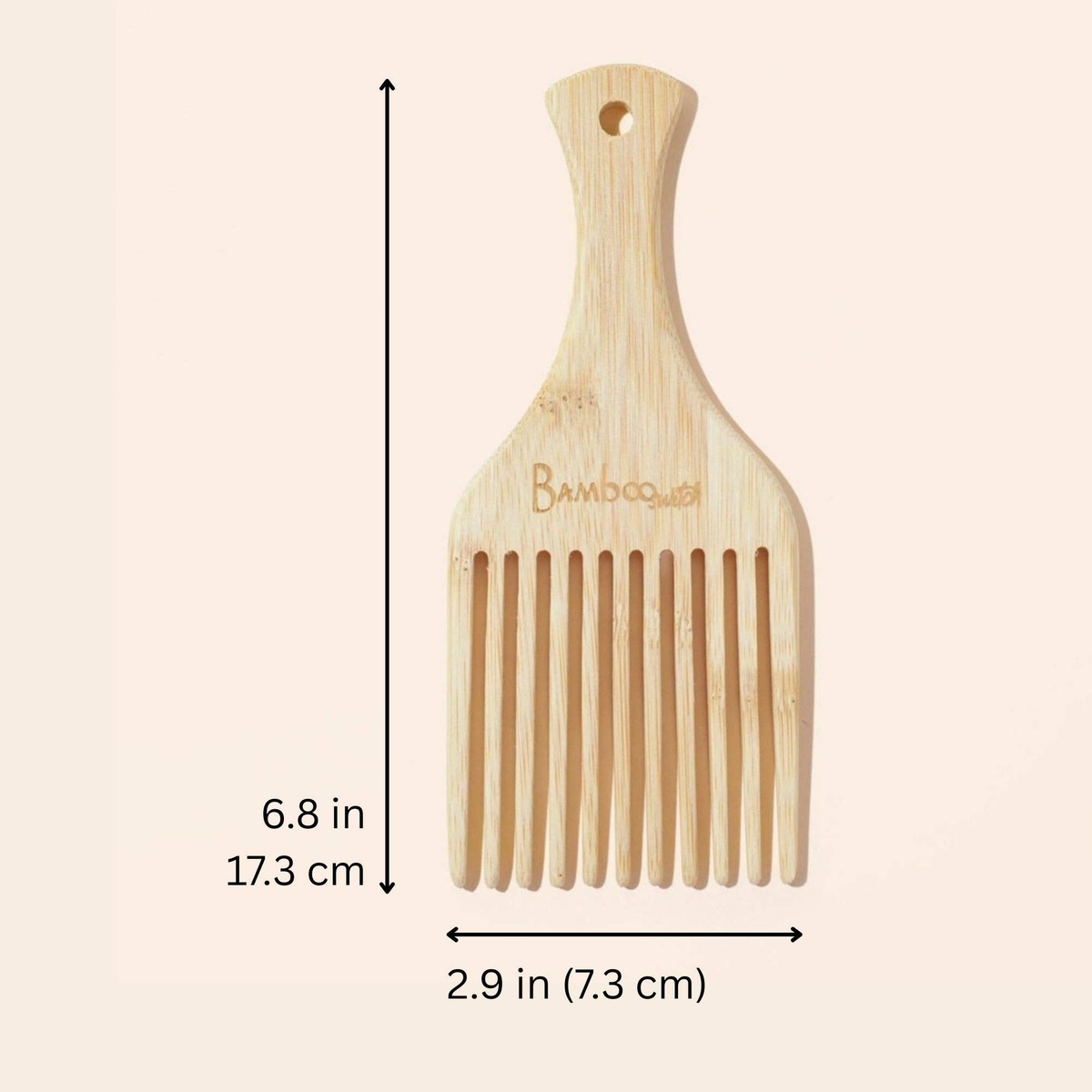 Bamboo Switch - Bamboo Hair Pick fast-growing bamboo - image 2