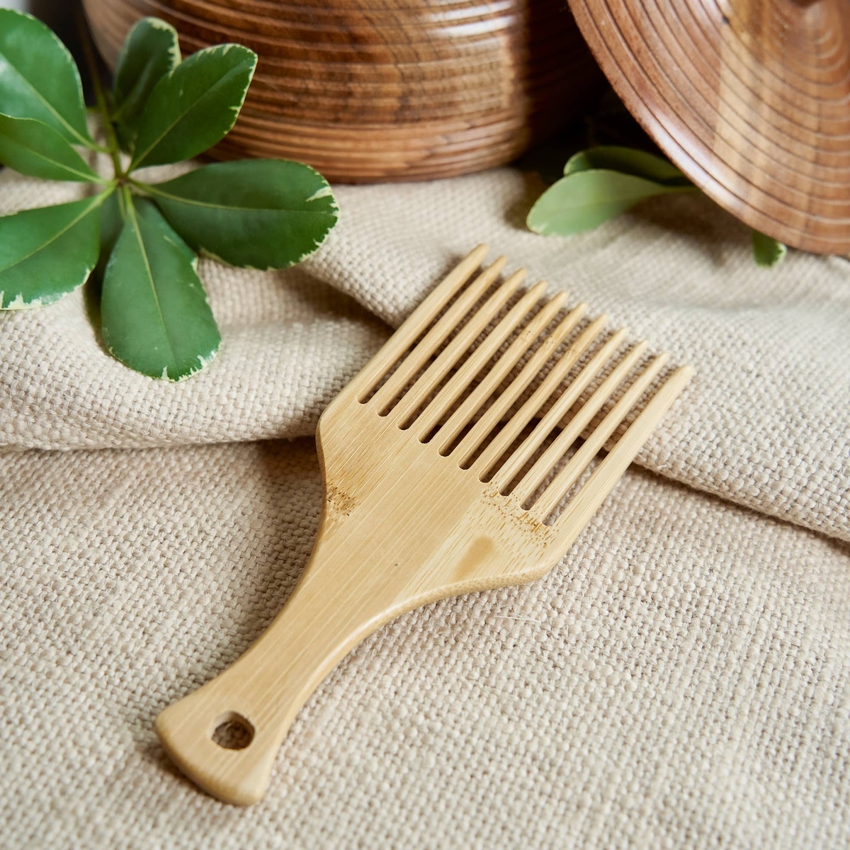 Bamboo Switch - Bamboo Hair Pick fast-growing bamboo - image 3