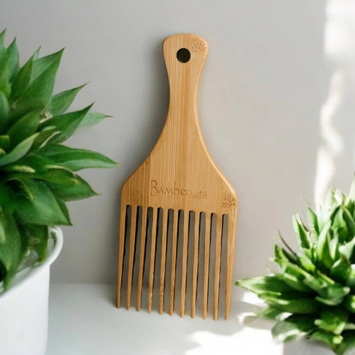 Bamboo Switch - Bamboo Hair Pick fast-growing bamboo - image 7