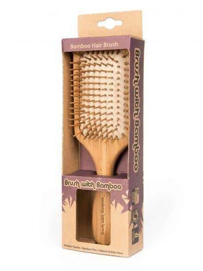 Brush with Bamboo – Bamboo Hair Brush Brush with Bamboo - Bamboo Hair Brush synthetic materials - image 2