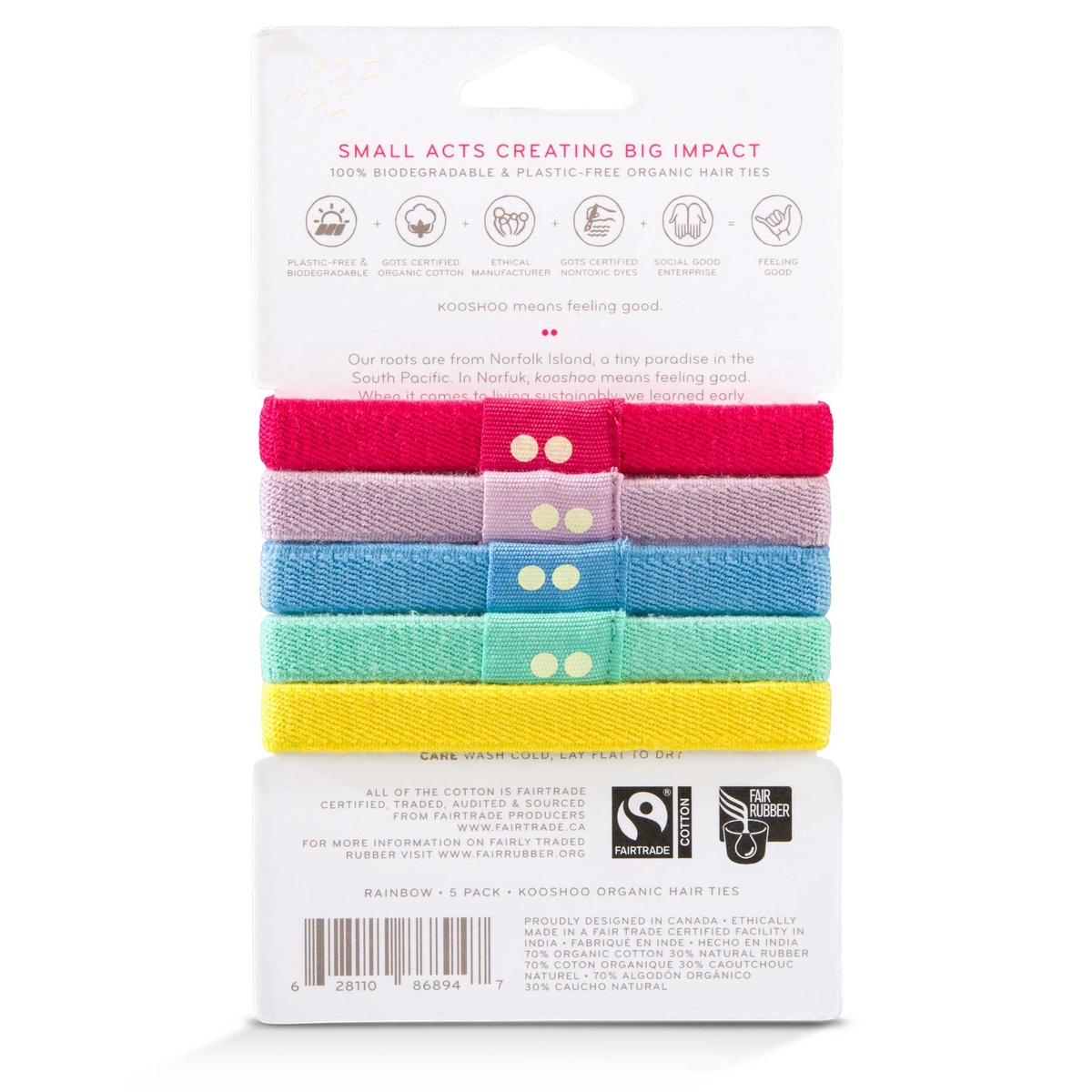 Kooshoo – Classic Flat Hair Ties Kooshoo - Classic Flat Hair Ties sustainably sourced - image 8