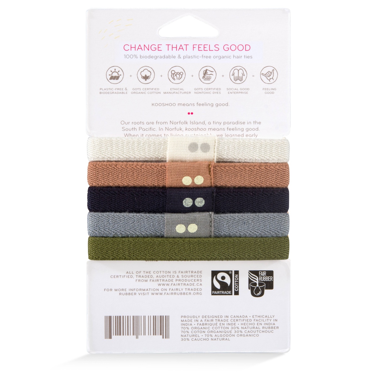 Kooshoo – Classic Flat Hair Ties Kooshoo - Classic Flat Hair Ties sustainably sourced - image 14