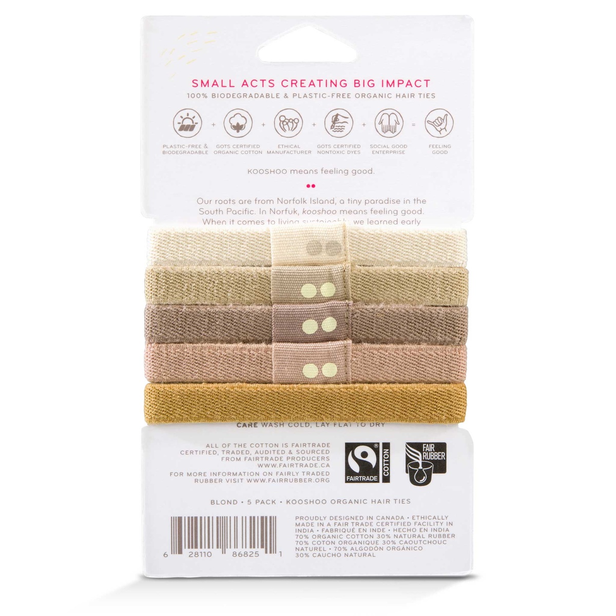 Kooshoo – Classic Flat Hair Ties Kooshoo - Classic Flat Hair Ties sustainably sourced - image 3