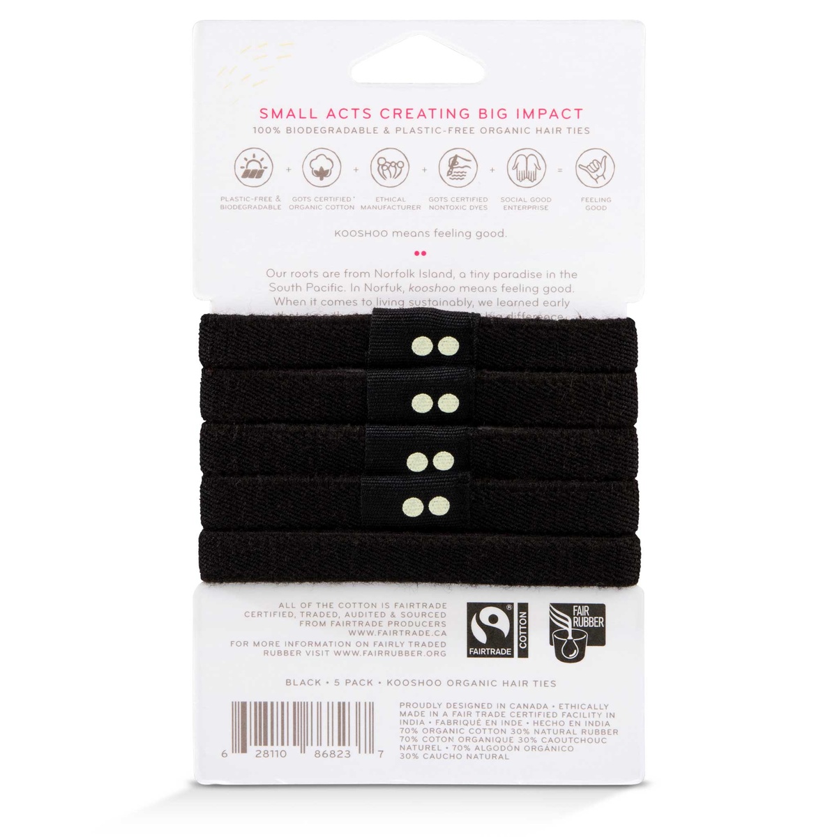 Kooshoo – Classic Flat Hair Ties Kooshoo - Classic Flat Hair Ties sustainably sourced - image 18