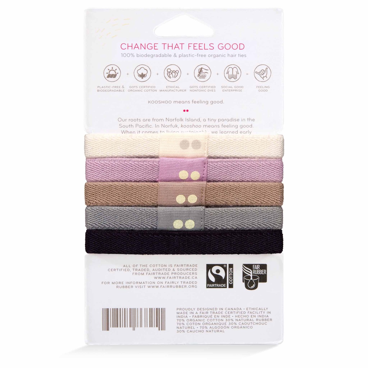 Kooshoo – Classic Flat Hair Ties Kooshoo - Classic Flat Hair Ties sustainably sourced - image 6