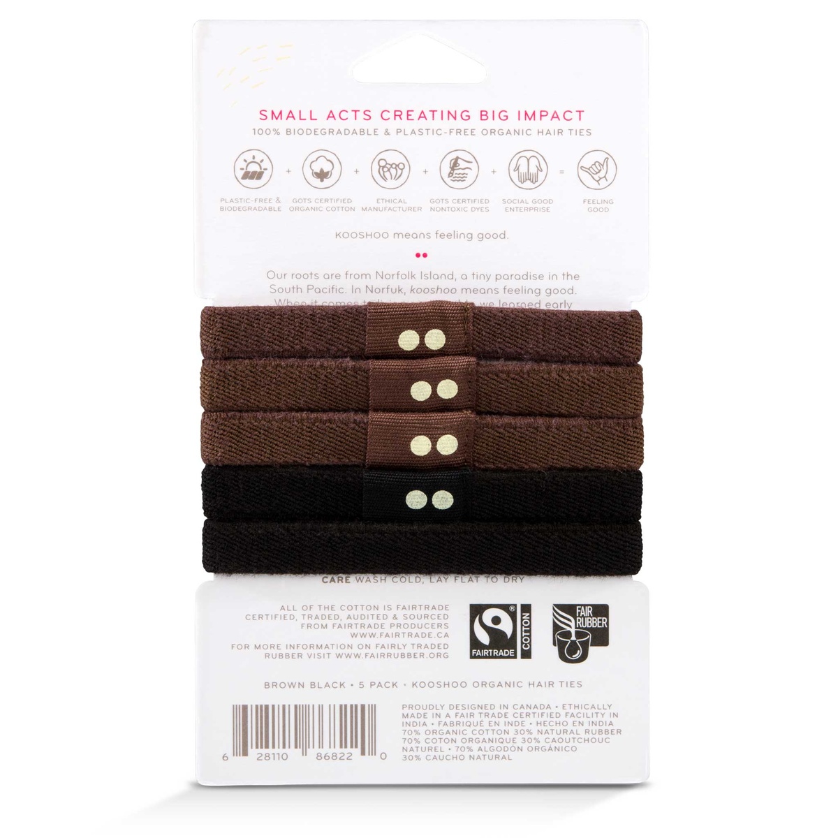Kooshoo – Classic Flat Hair Ties Kooshoo - Classic Flat Hair Ties sustainably sourced - image 12