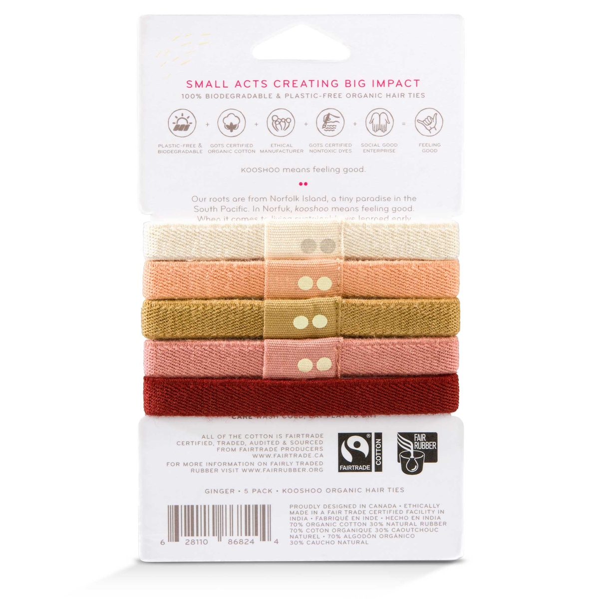Kooshoo – Classic Flat Hair Ties Kooshoo - Classic Flat Hair Ties sustainably sourced - image 21