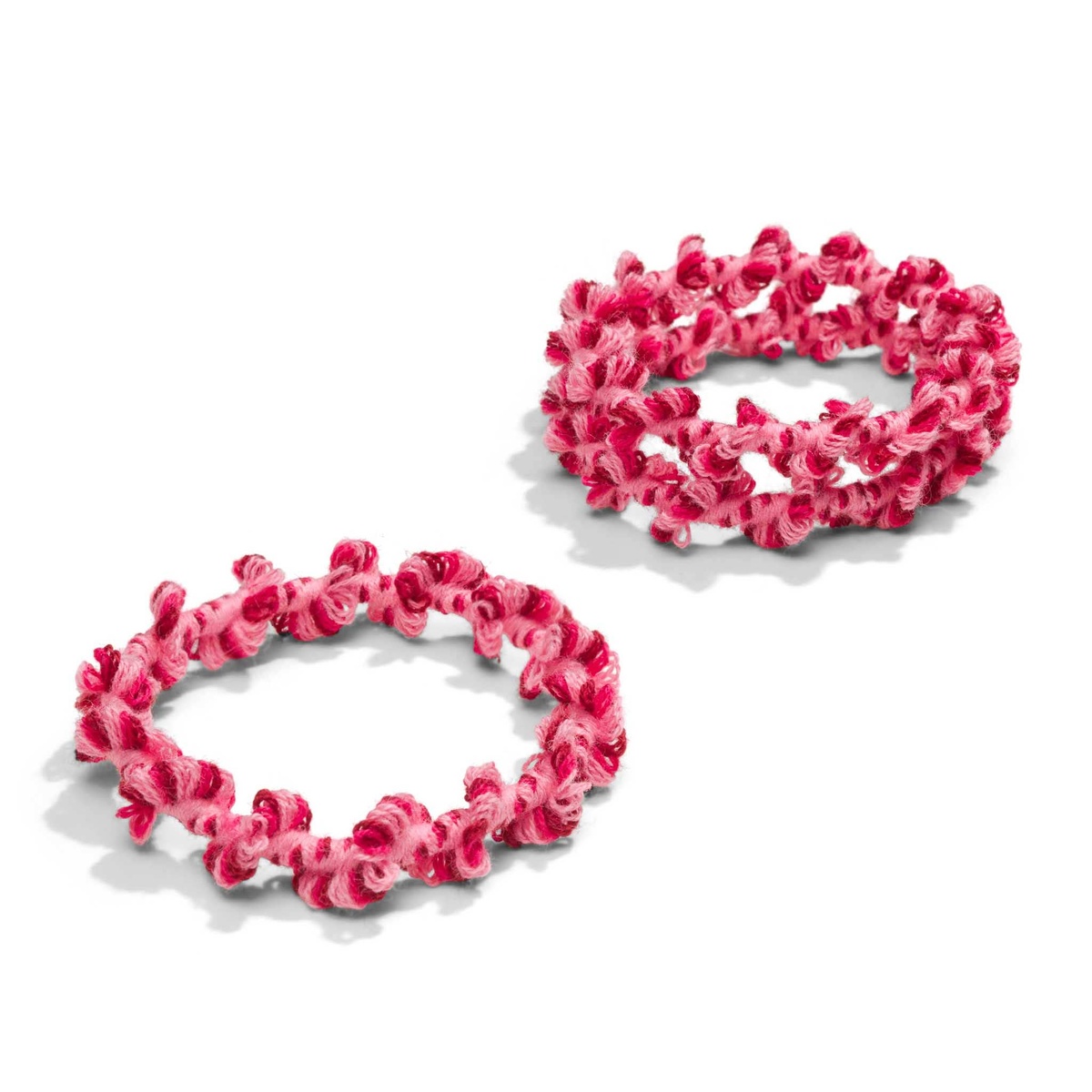 Kooshoo - Crochet Hair Ties: Hair Health, Organic Elastics, Hot Jam organic cotton
