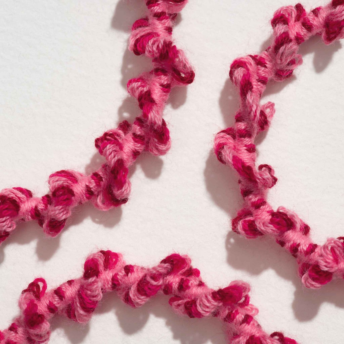 Kooshoo - Crochet Hair Ties: Hair Health, Organic Elastics, Hot Jam organic cotton