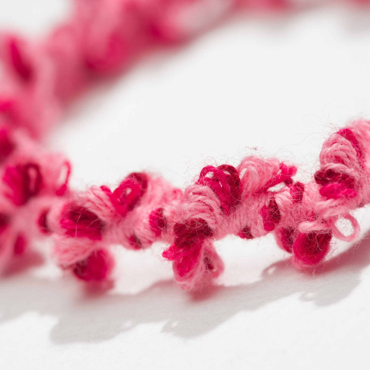Kooshoo - Crochet Hair Ties: Hair Health, Organic Elastics, Hot Jam organic cotton